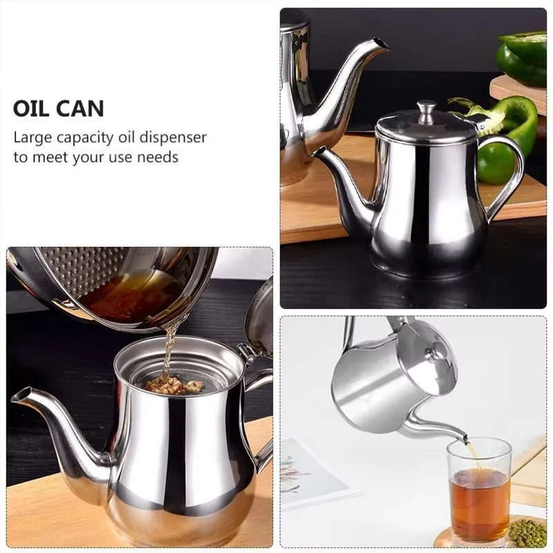 Stainless Steel Oil Filter Pot